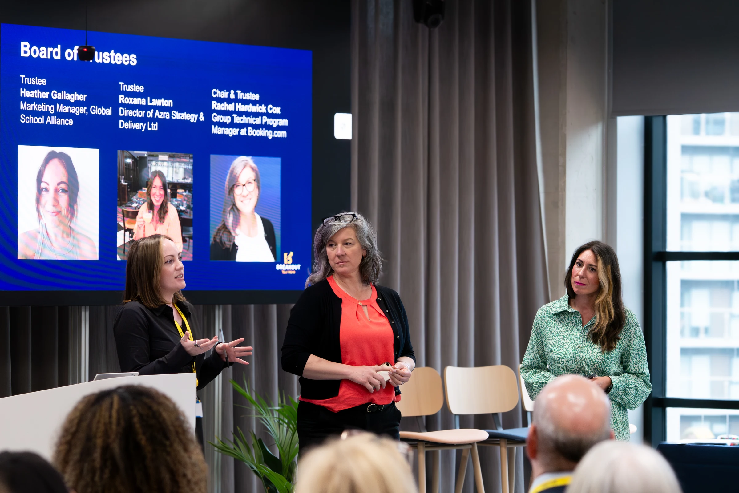 BREAKOUT Board members introduction at the launch event