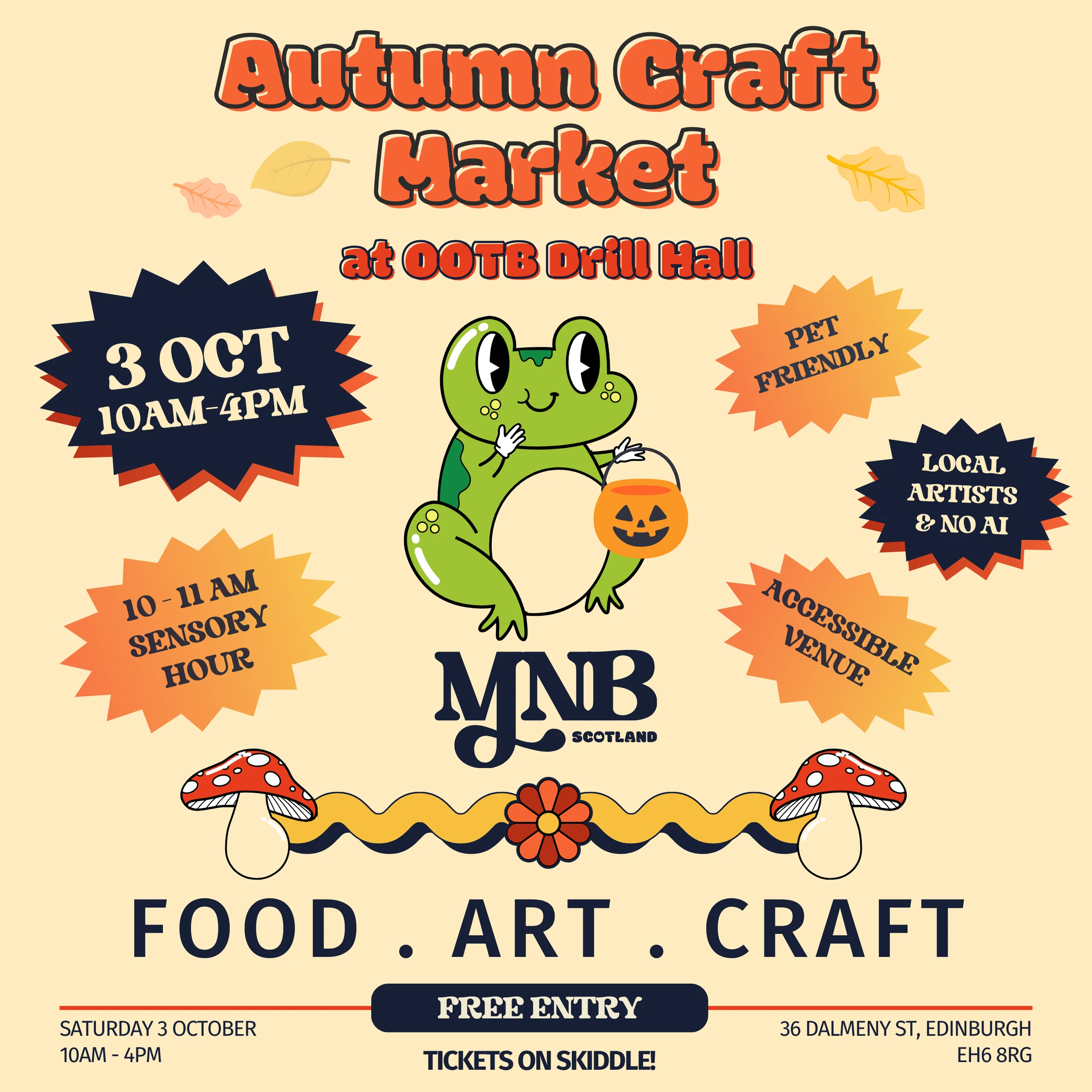 MNB Brings Handmade Autumn Magic to Edinburgh this October
