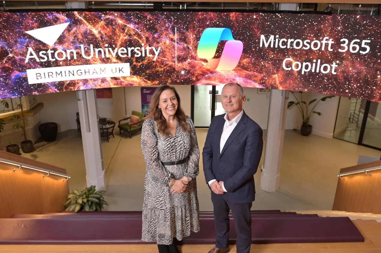Aston University is first Midlands University to provide all staff with Microsoft 365 Copilot