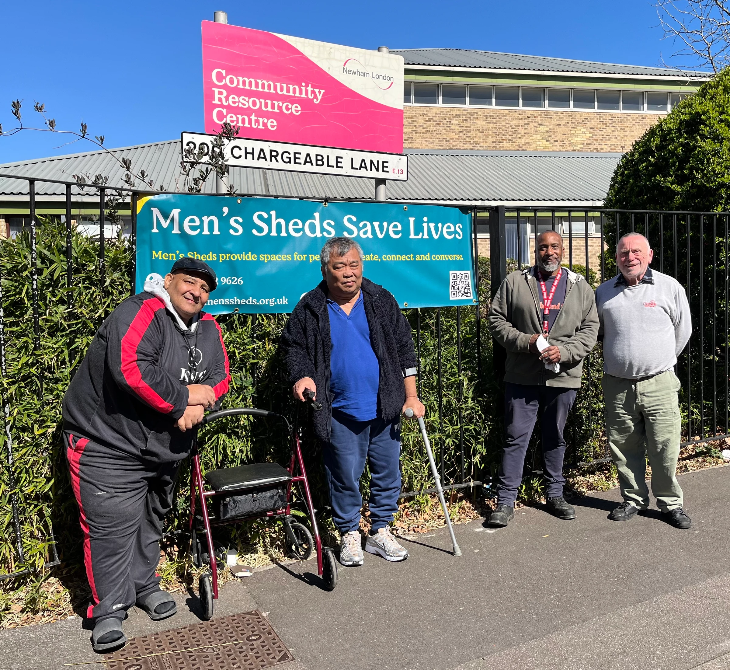 Shedders in Newham, London