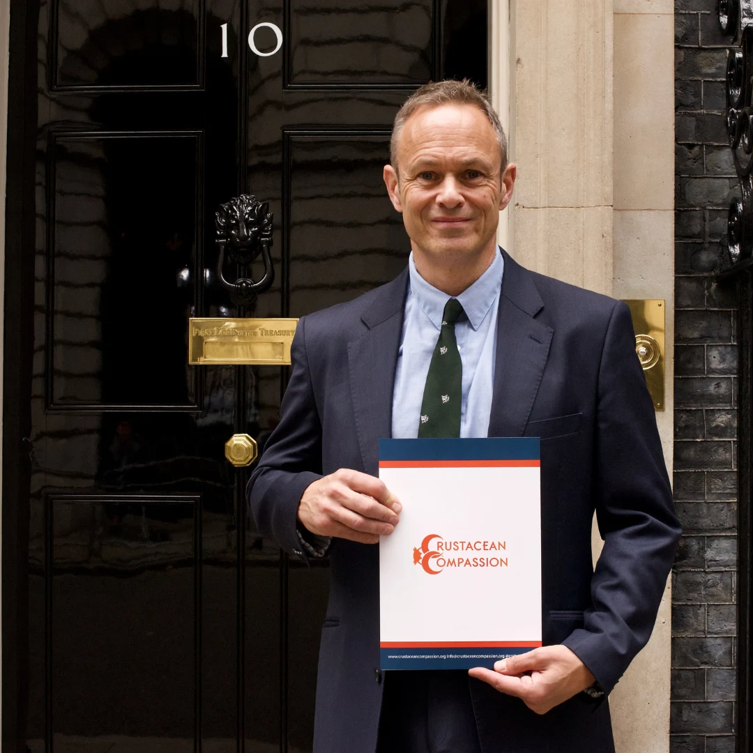 Crustacean Compassion CEO Dr Ben Sturgeon