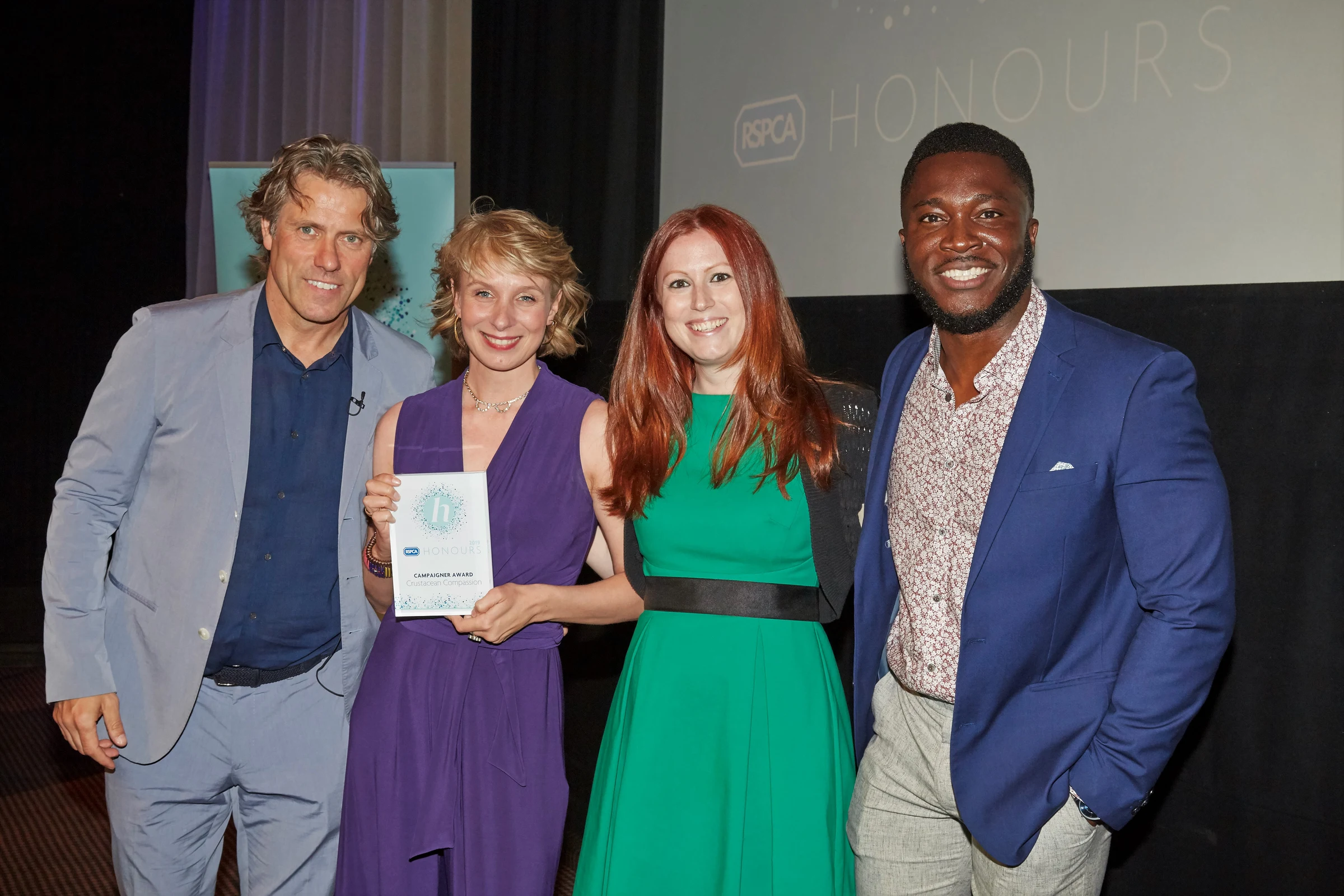 Crustacean Compassion win RSPCA award in 2019