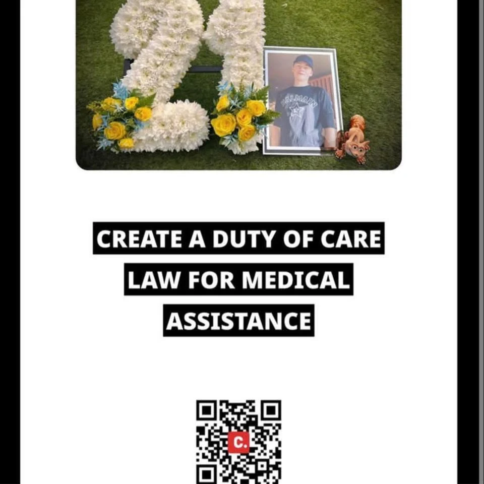 Mother urges public to help change homicide law following death of son