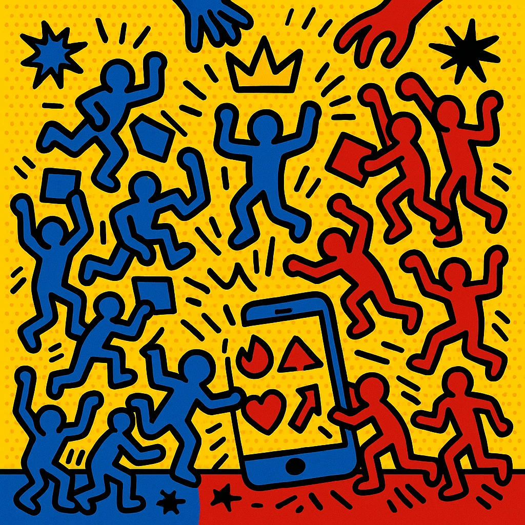 An artwork from Mr Phantom’s newly released collection, now at the centre of widespread discussion across the contemporary art market.
