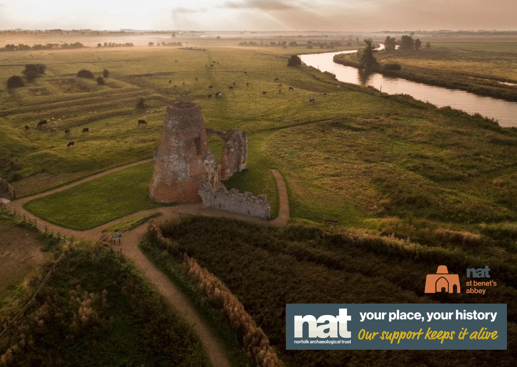 NAT has launched its new Support Your Site scheme at two of its most iconic heritage sites