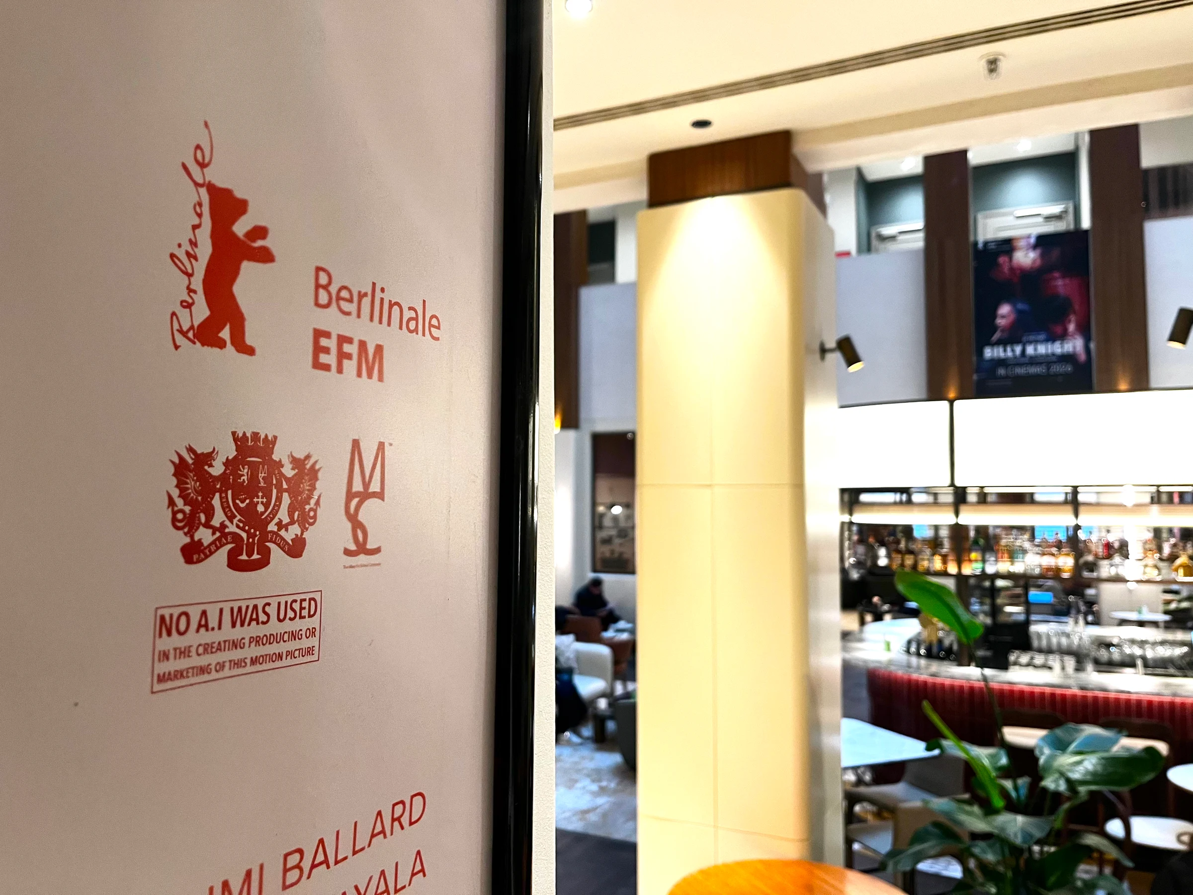 MSC "No A.I" label at European Film Market