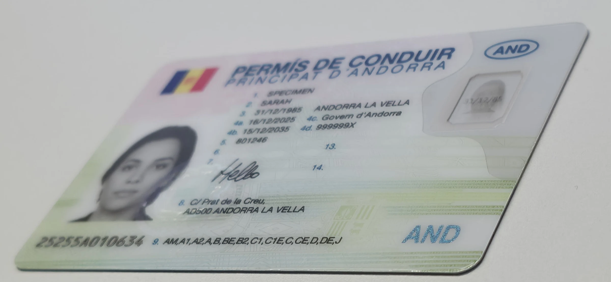 OSD supplies Principality of Andorra with EU‑Standard Driving Licence and Advanced Personalisation System