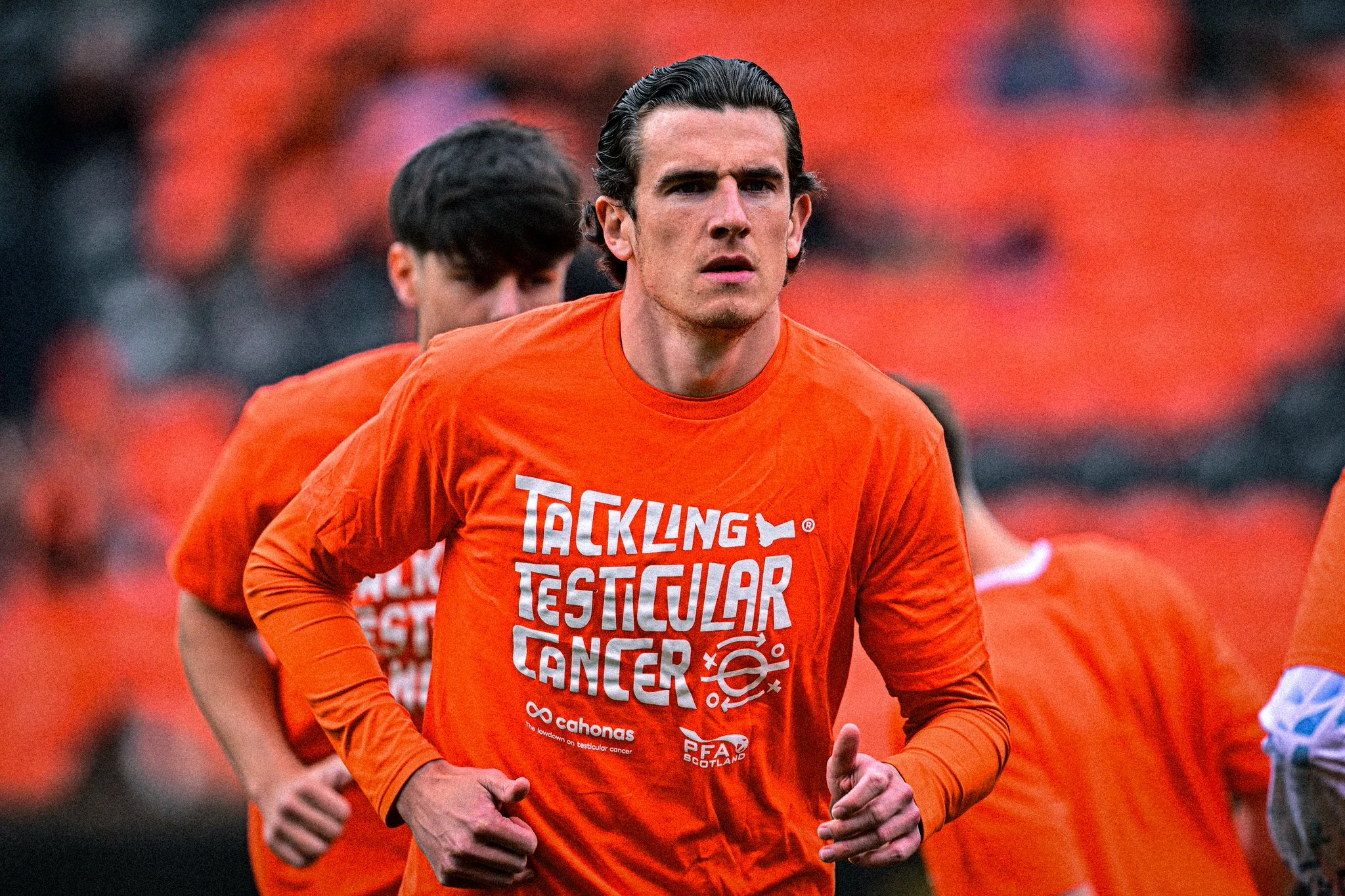 Scottish football unites to tackle most common cancer in young men