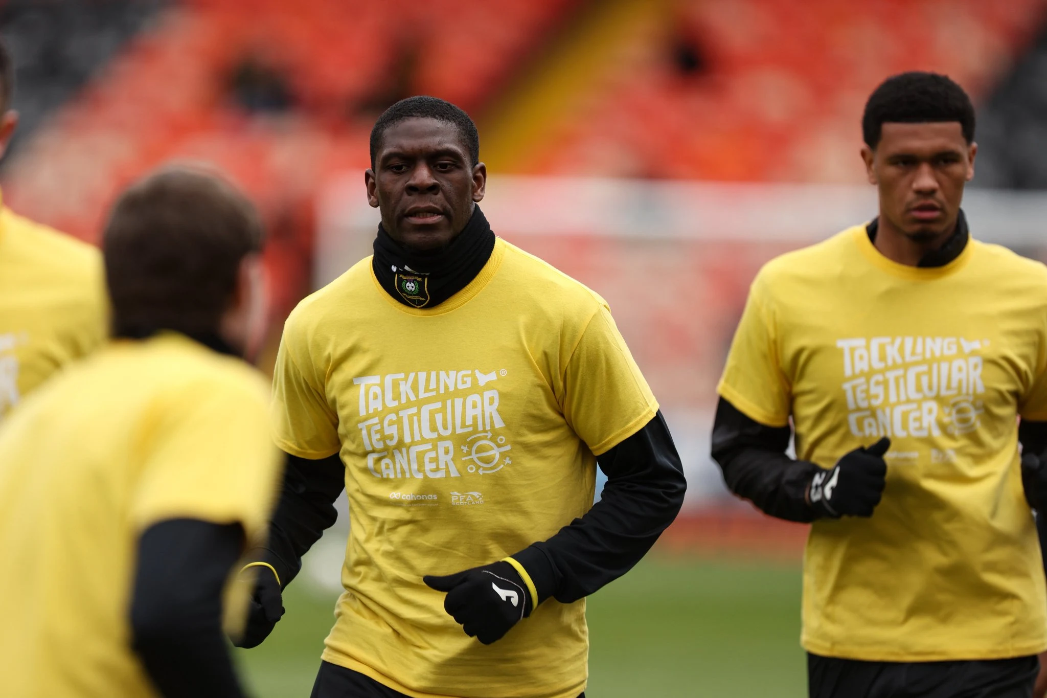 Scottish football unites to tackle most common cancer in young men