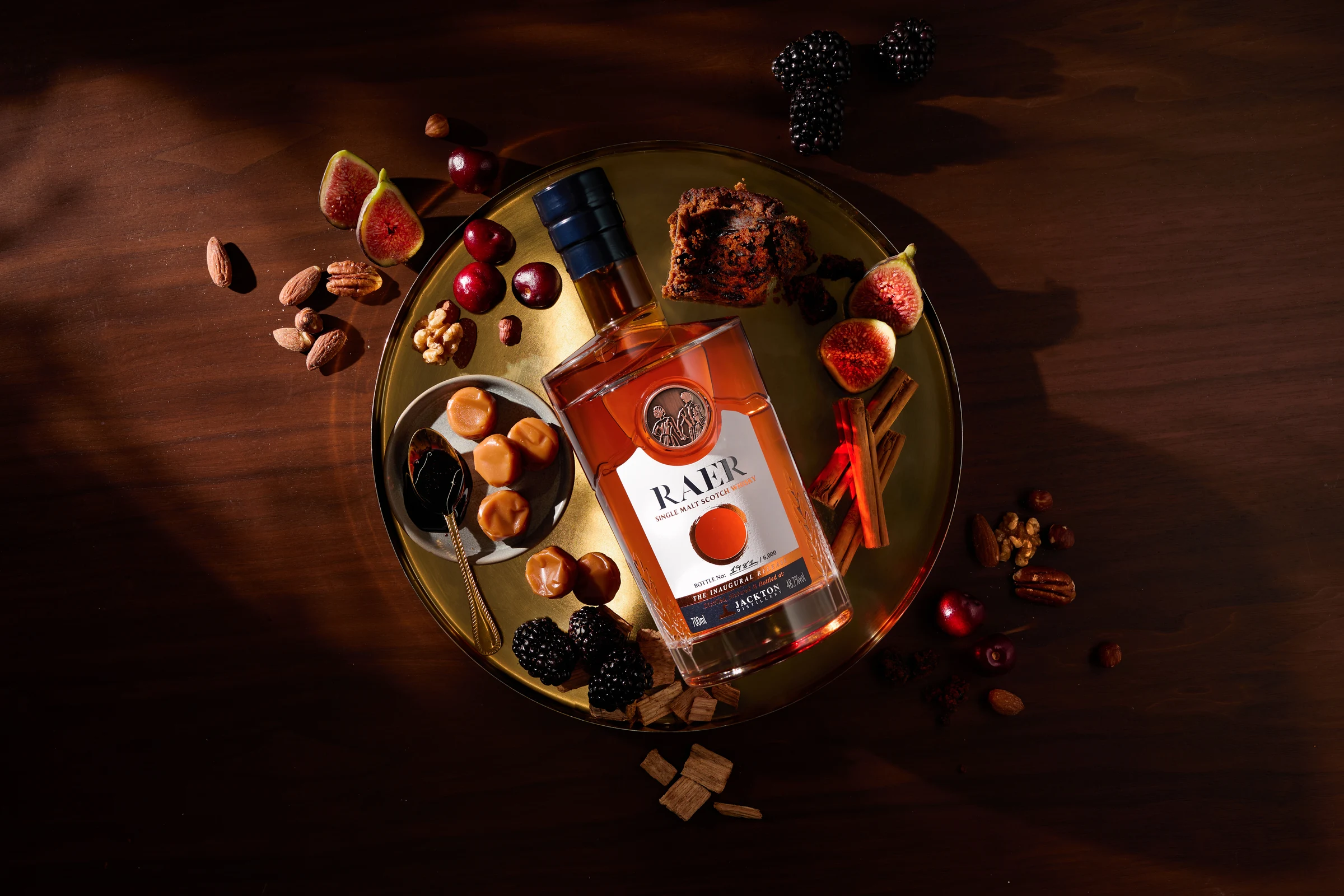 RAER Single Malt - tasting notes flatlay