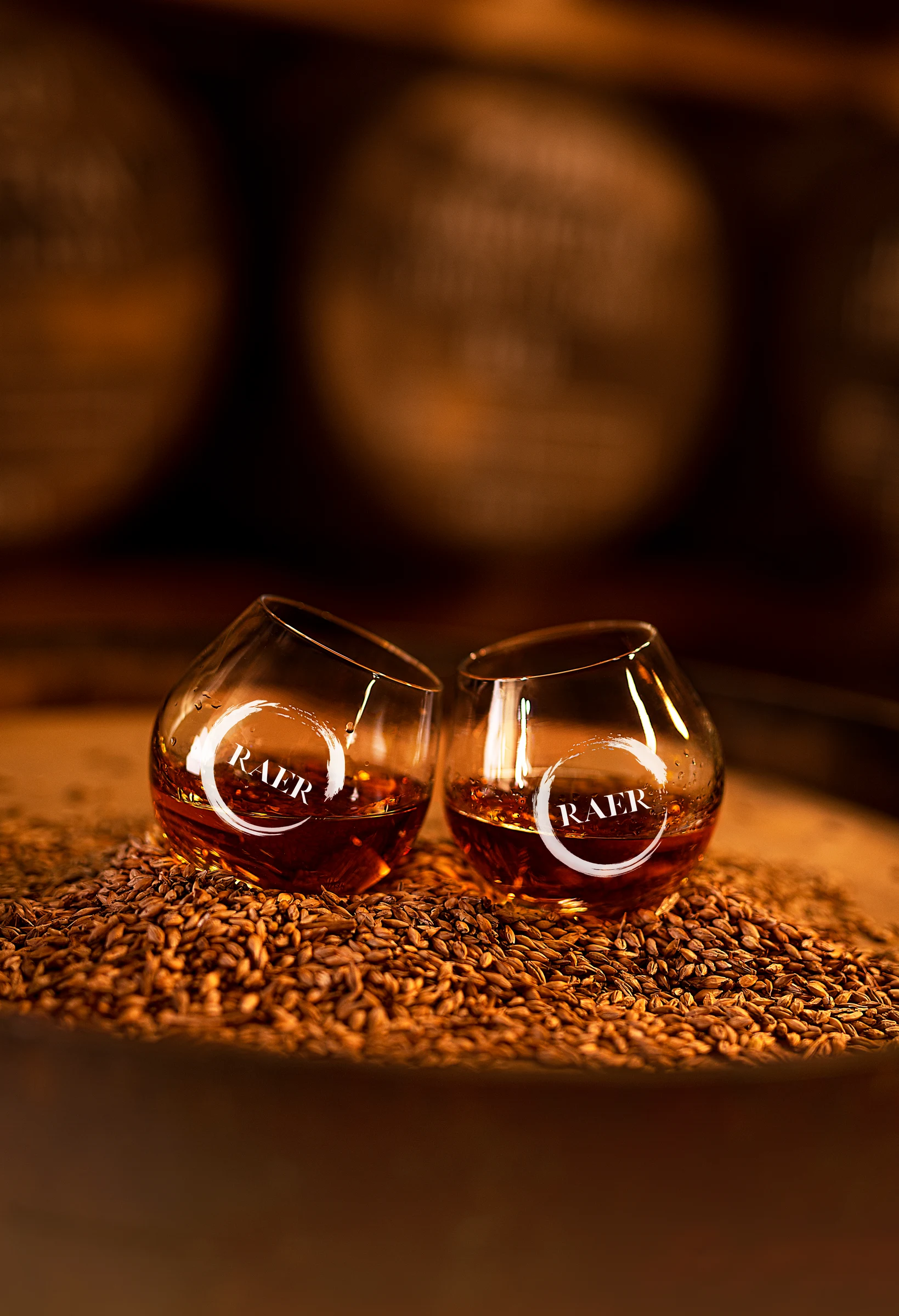 RAER Single Malt in two glasses