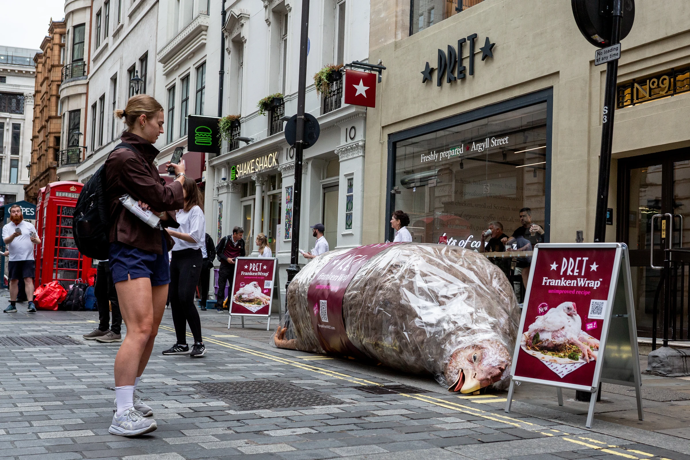 Image from the action