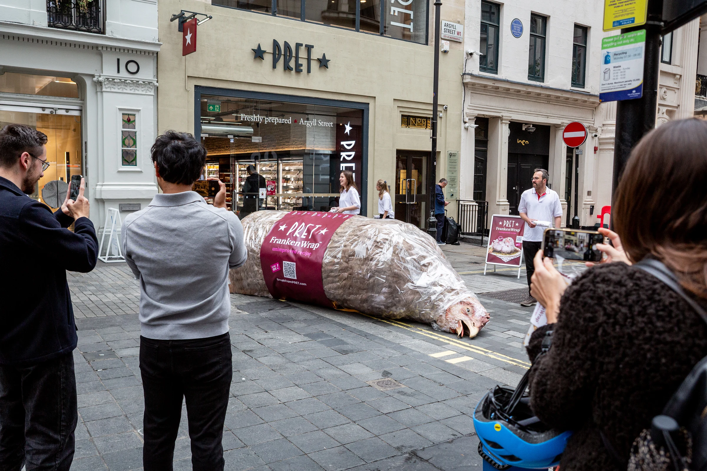 Image from the action