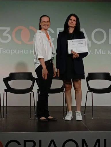 Animal welfare lawyer honoured for outstanding work supporting animals in Ukraine