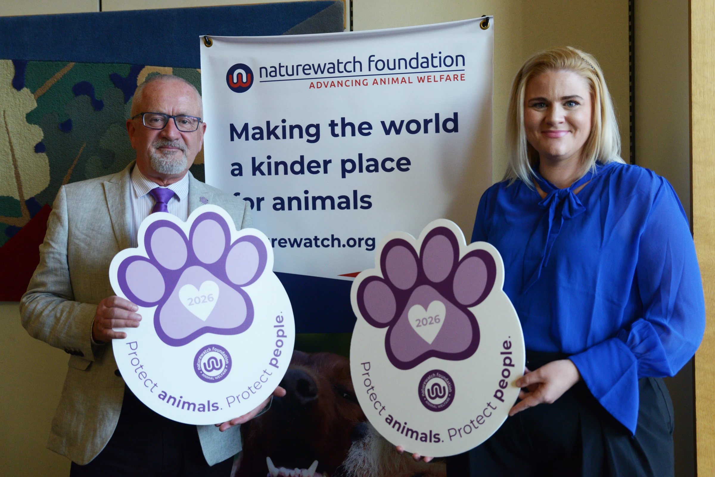 Strong Cross-Party Support for “Purple Paw” Campaign to Protect Animals and People