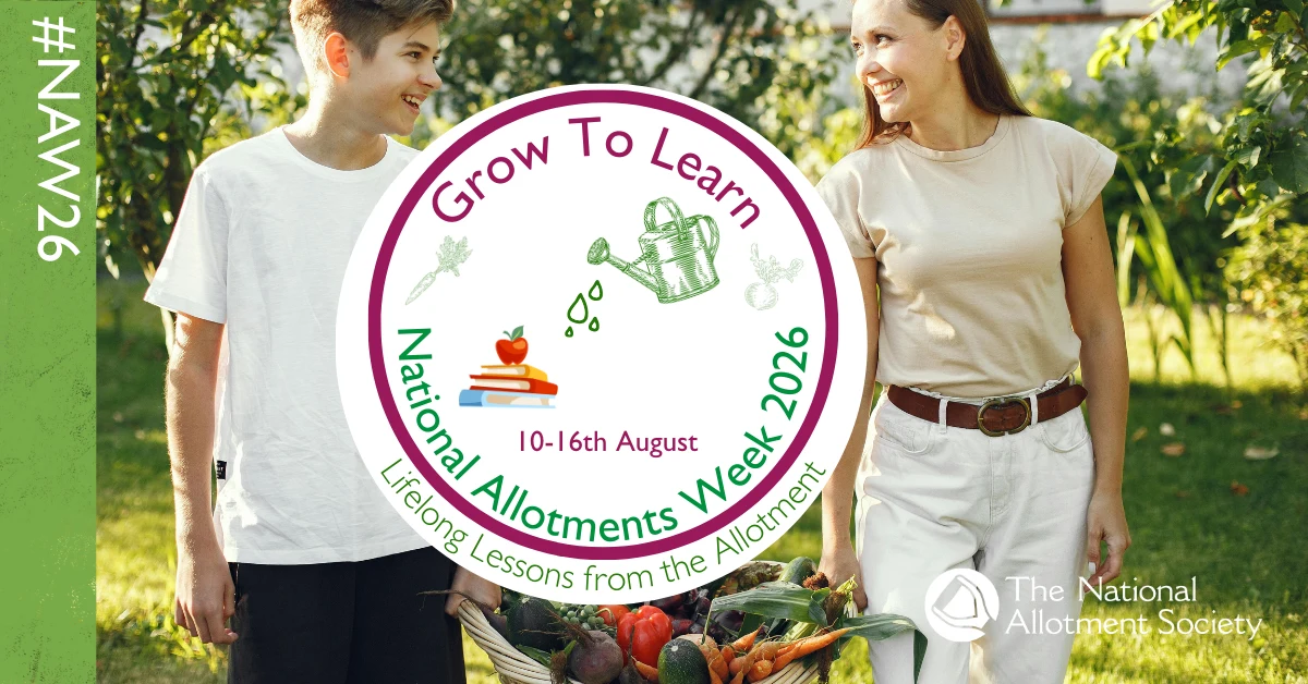 National Allotment Society announces ‘Grow to Learn’ theme for National Allotments Week 2026