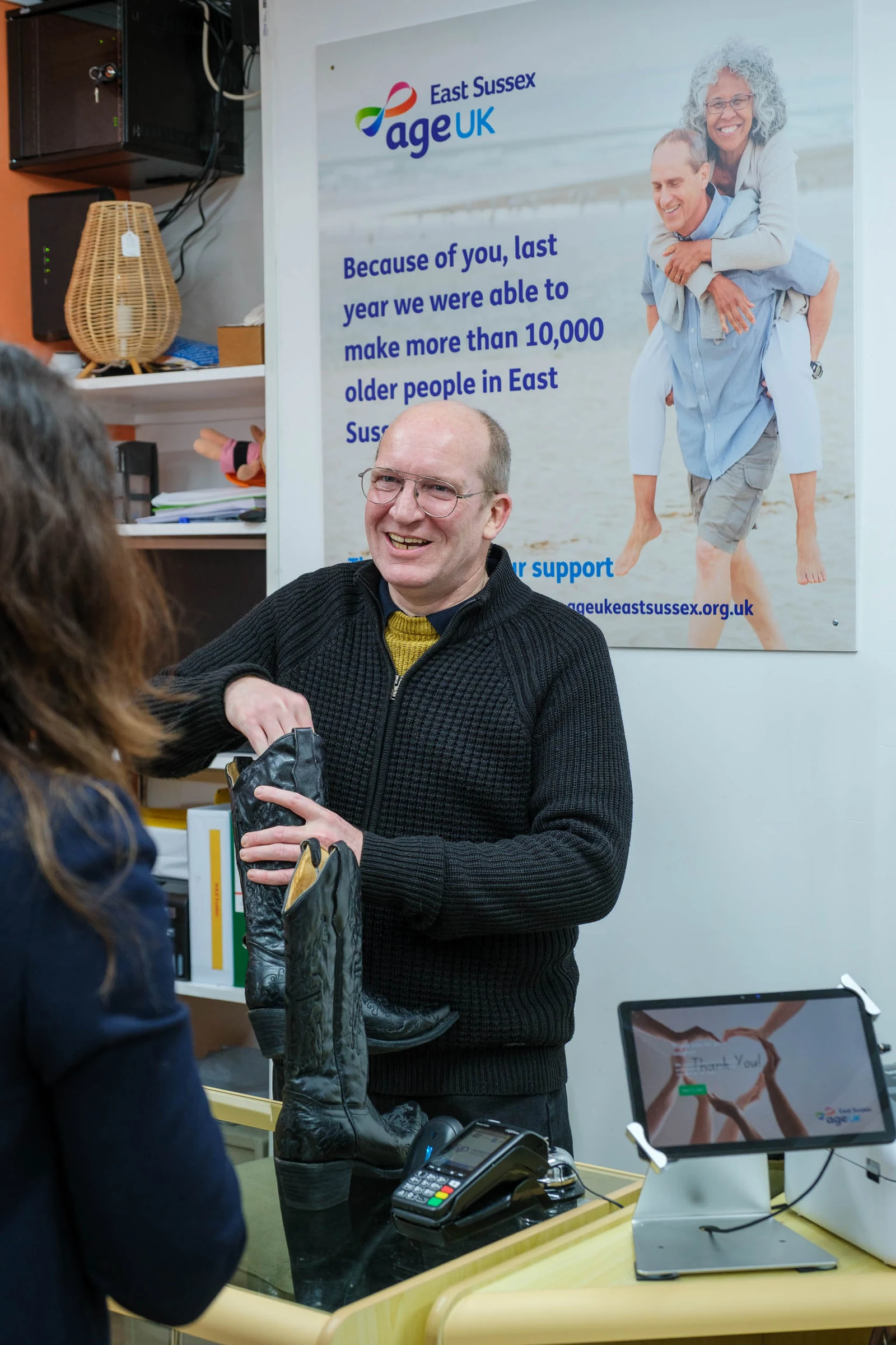 Our volunteers are at the heart of our shops