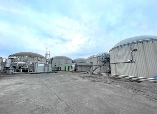 The Wardley Biogas Facility - a sustainable solution for the treatment of food