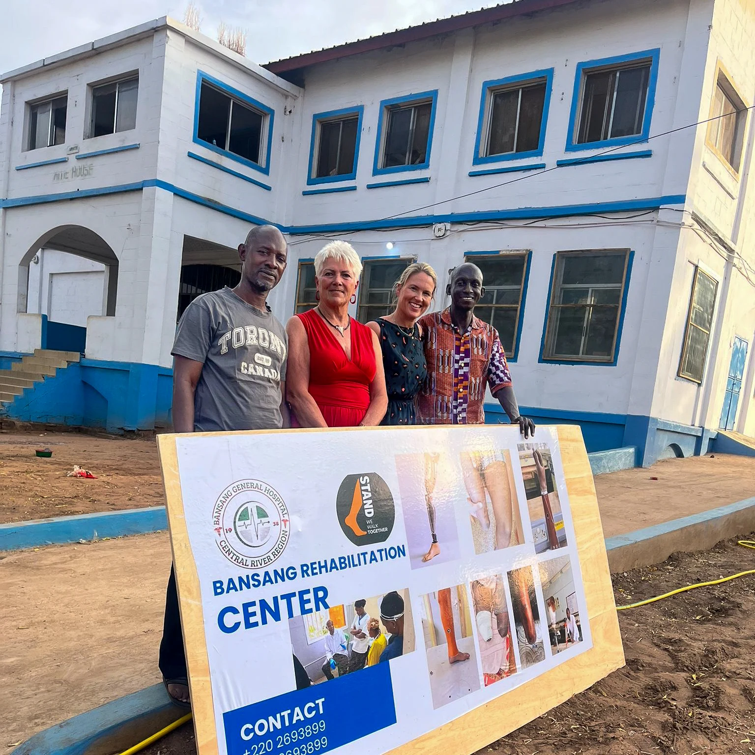 A lifeline for rural amputees: UK charity STAND opens a major prosthetics centre in The Gambia