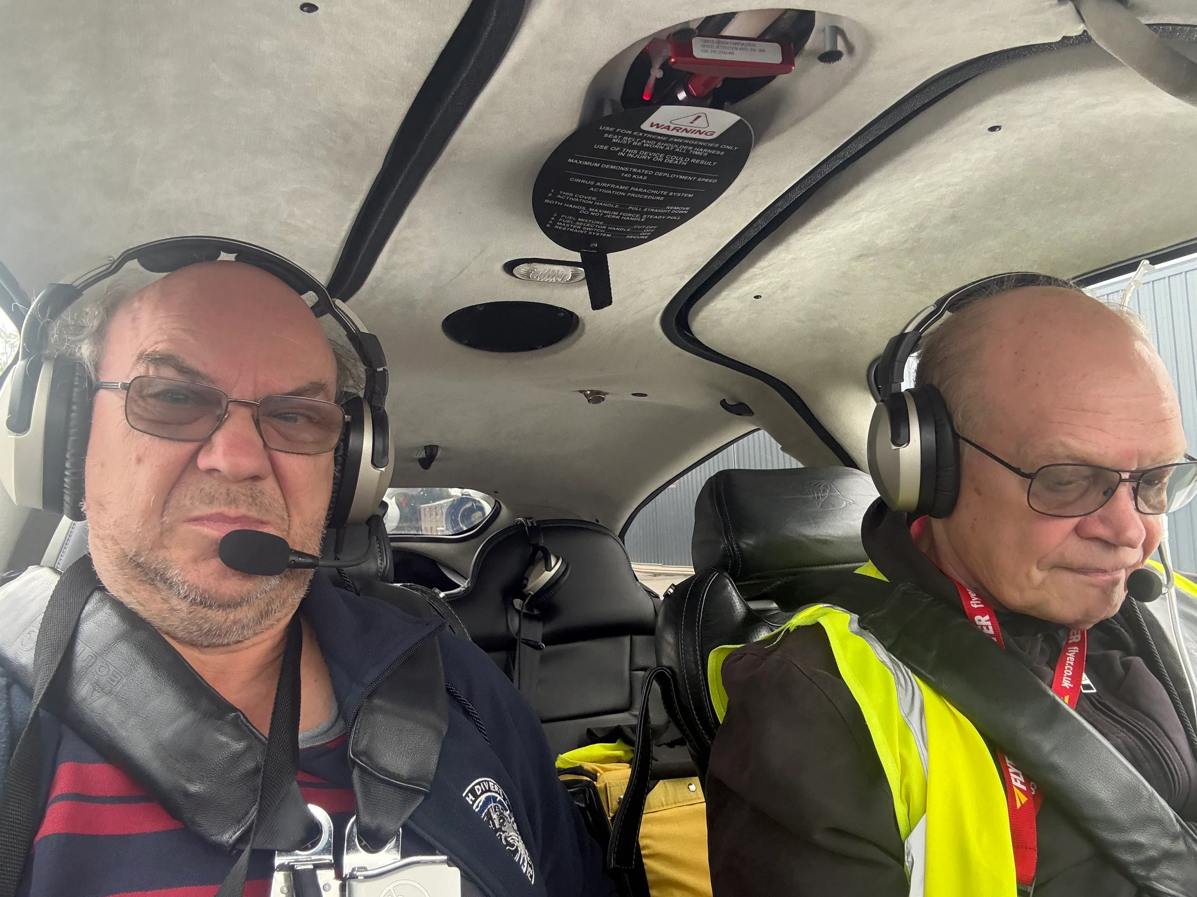 Civil Air Support constituted crew with experienced Pilot and Observer