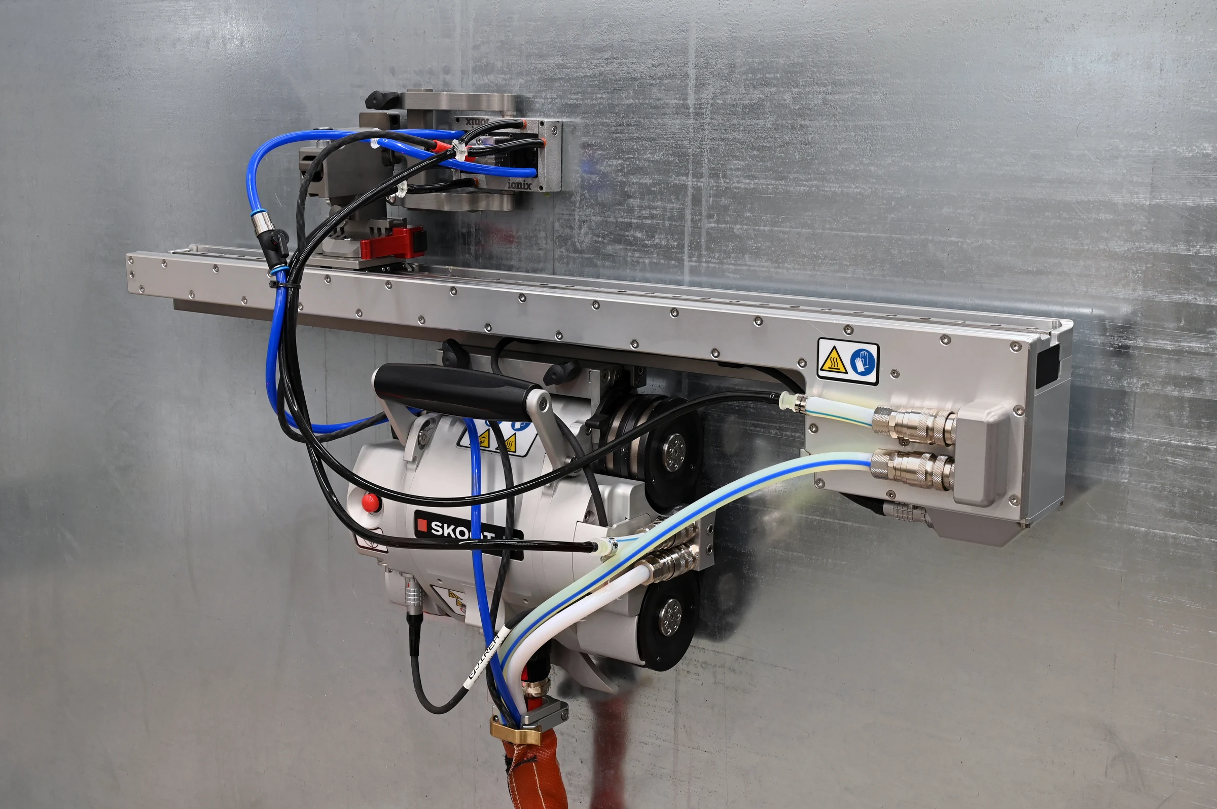 HotSense deployed on robotic crawler