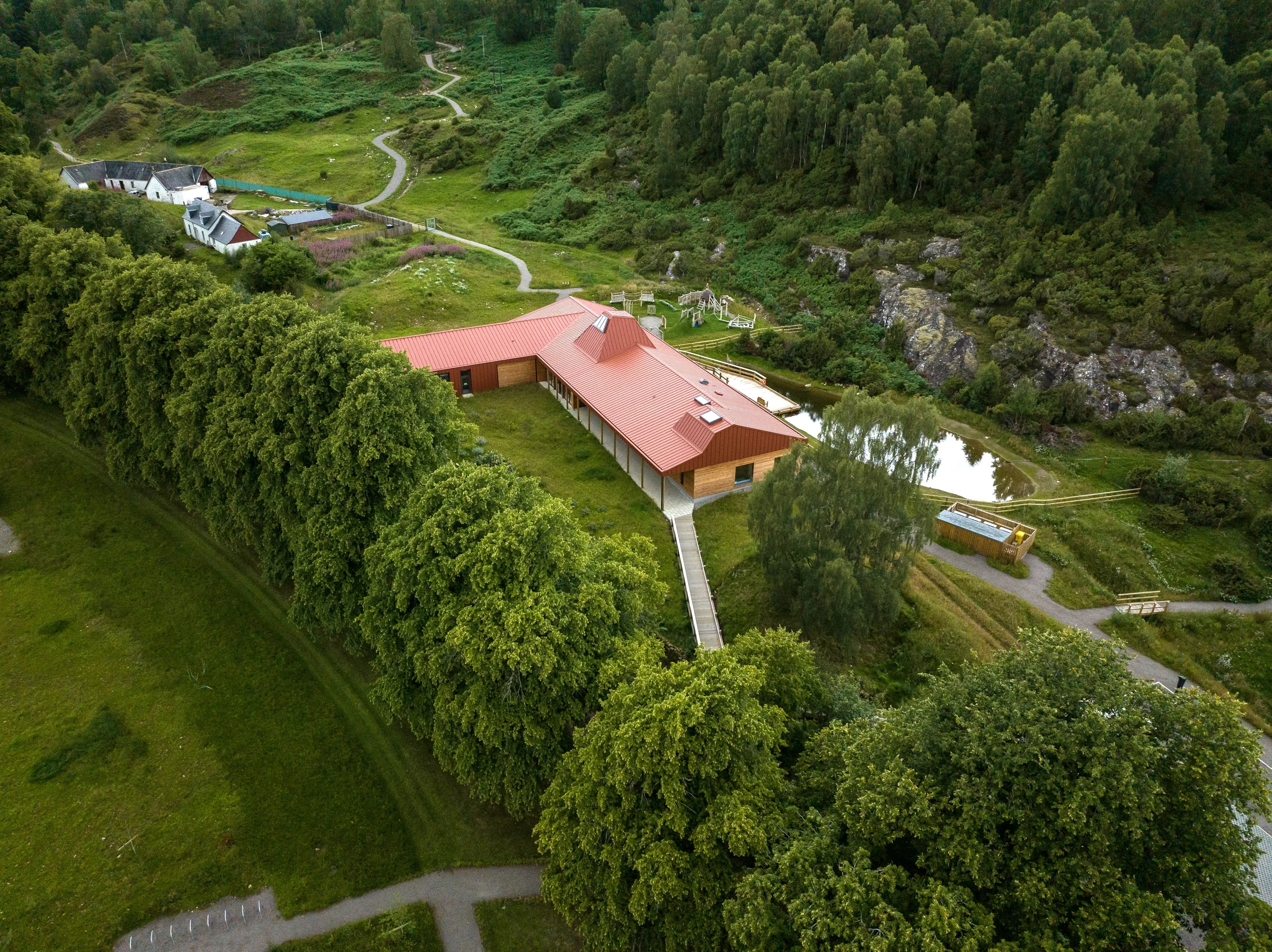 Dundreggan Rewilding Centre. Credit Trees for Life