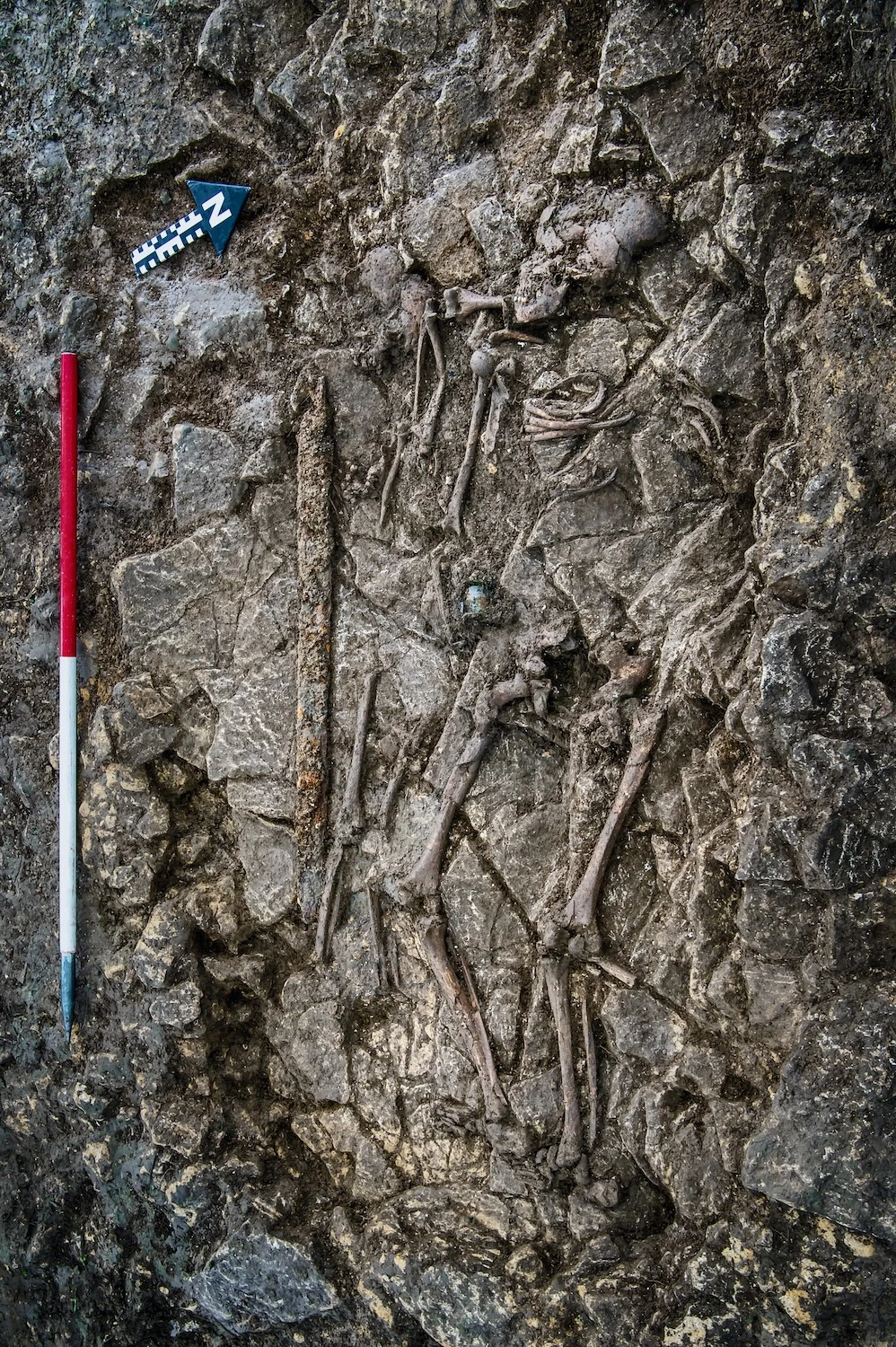 Cherington Double Grave Excavation (Low Res)