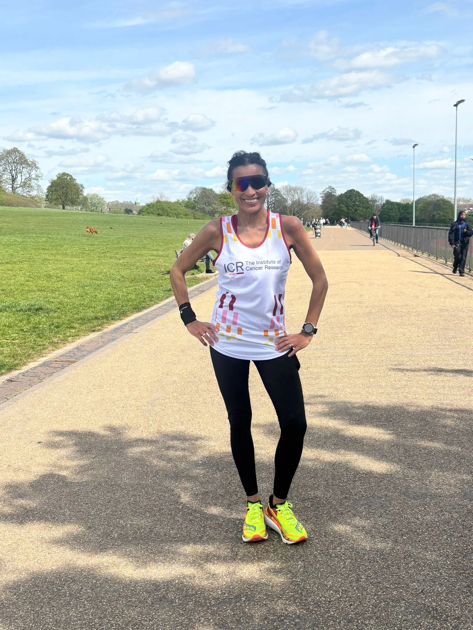 Mandy Tafler, Oncogene Cancer Research London Marathon supporter and runner