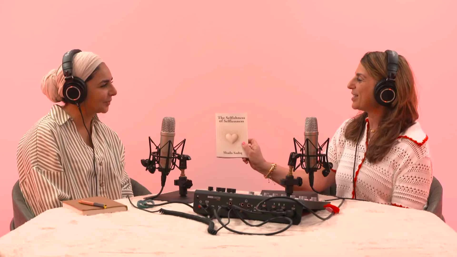 Manchester Podcast studio at Galleon Studios