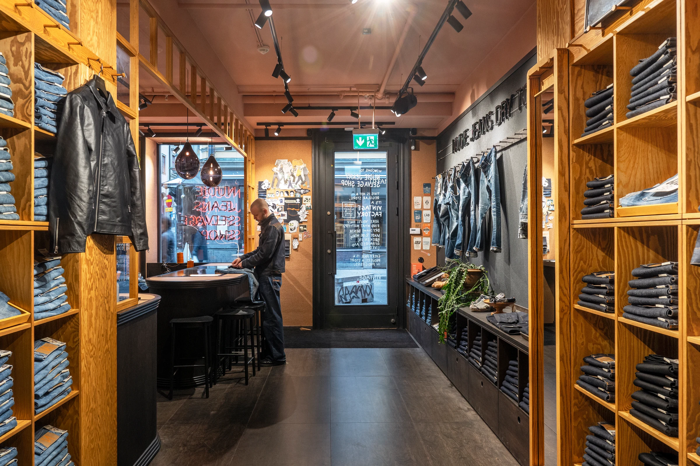 Nudie Jeans Selvage Store on Götgatan in Stockholm