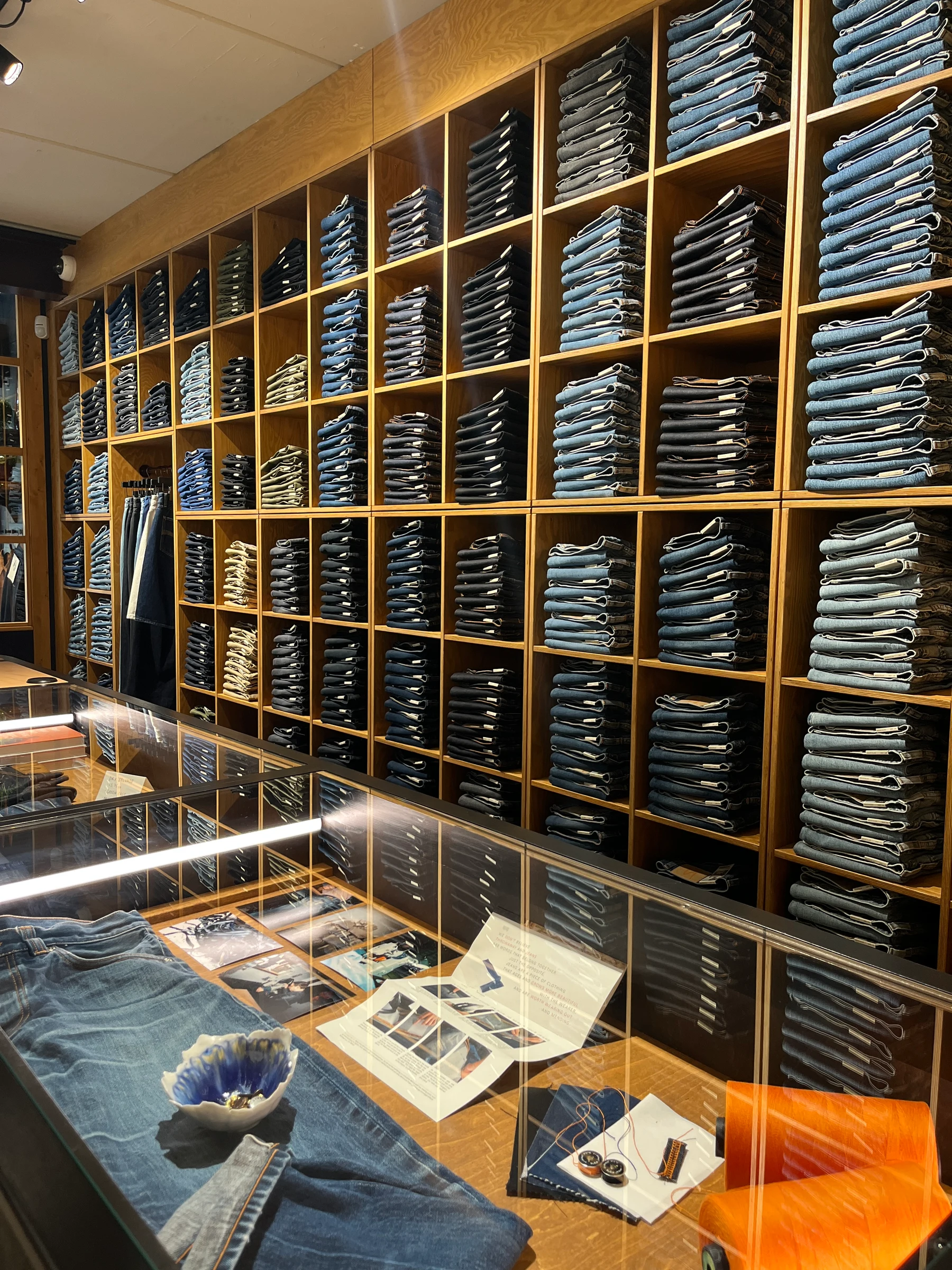 Nudie Jeans Repair Shop Northern Quarter Manchetser