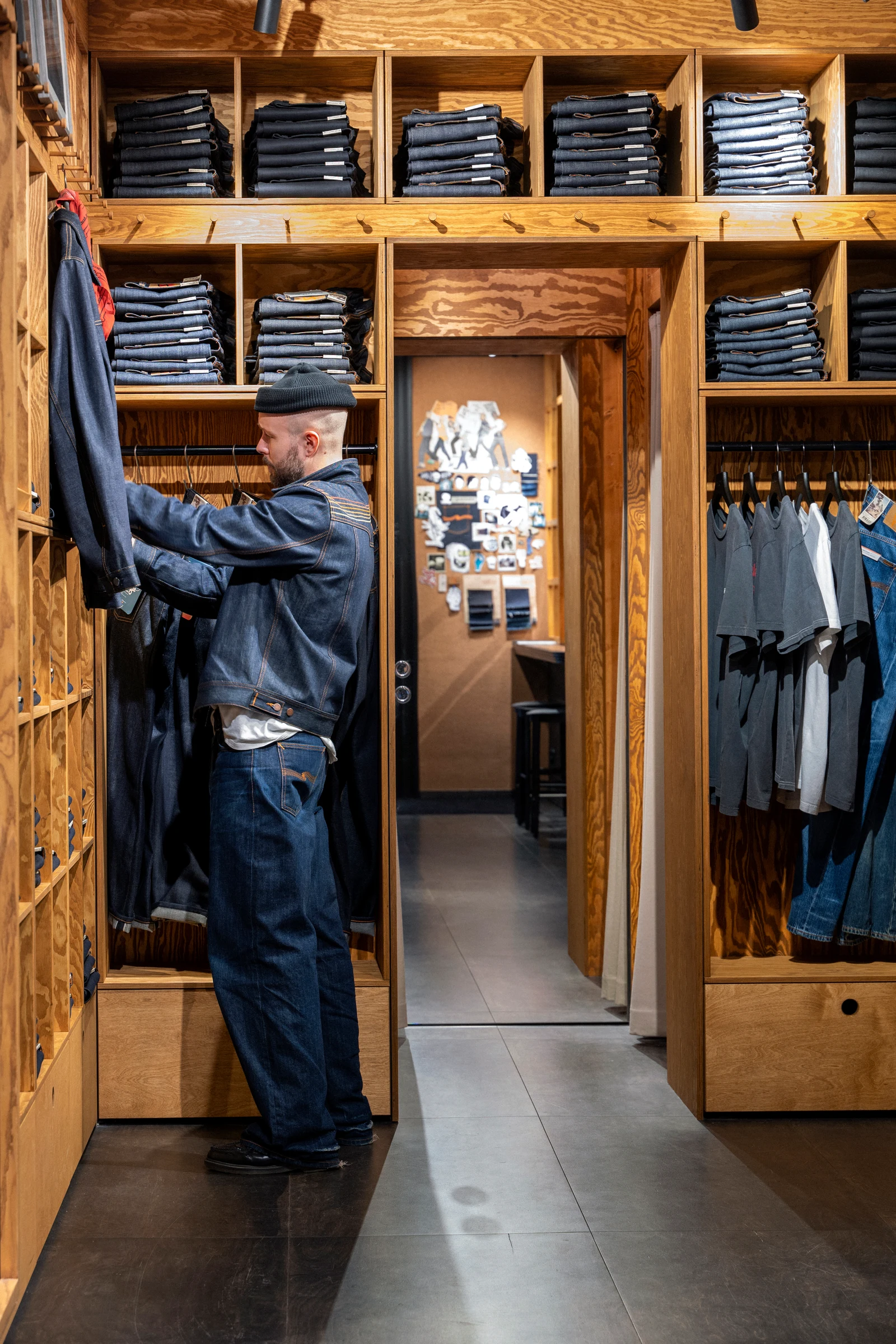 Nudie Jeans Selvage Store on Götgatan in Stockholm