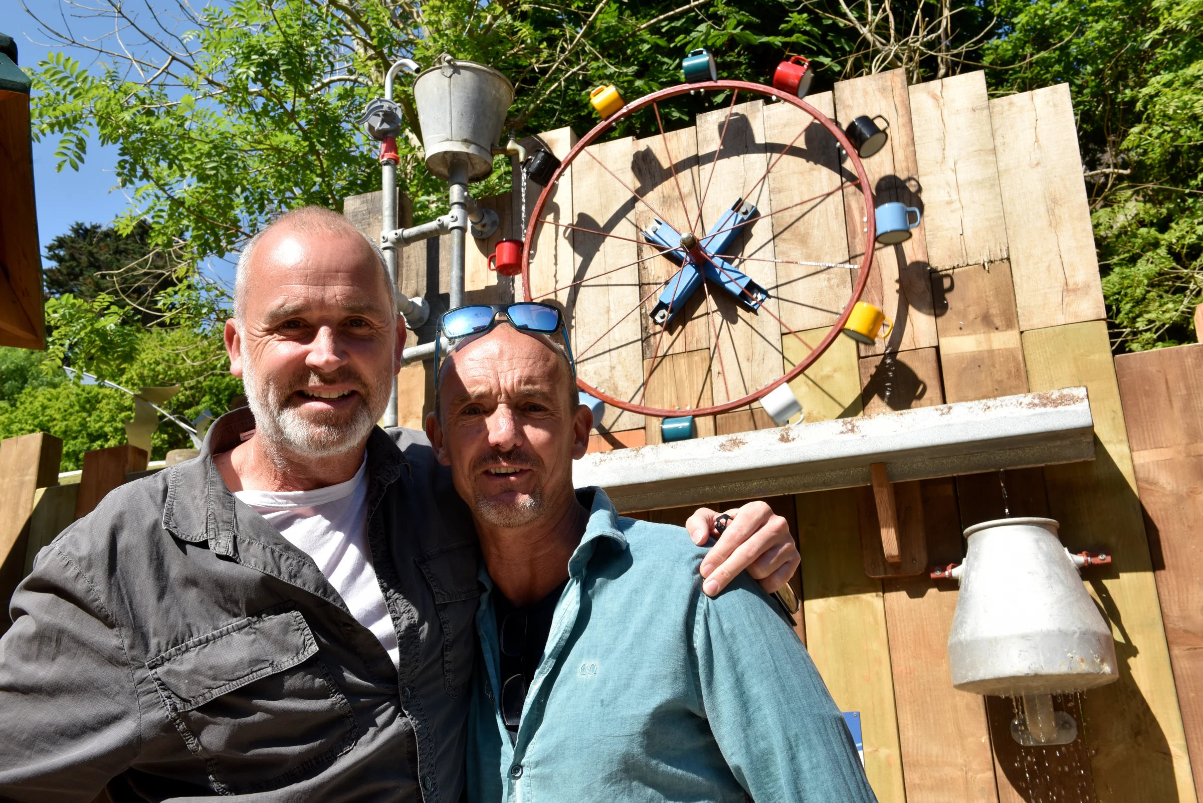 An image of Nick de Candole and Richard Farley - Founders of The Escapade Group. Richard on the left, Nick on the right