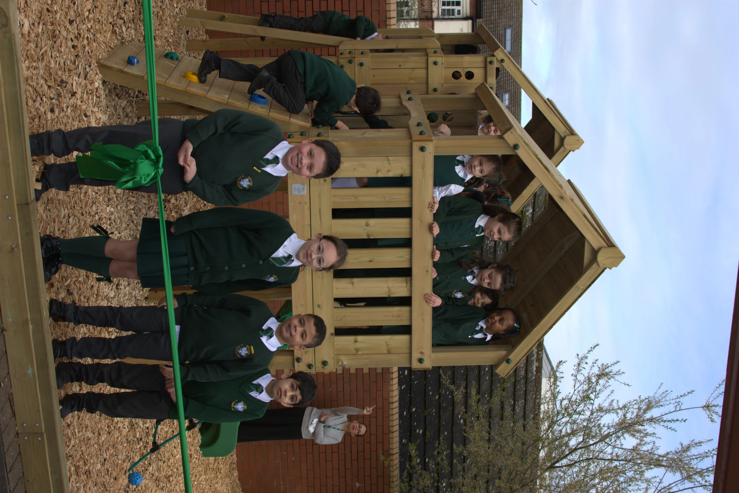 8-year-old raises £7,410 for school playground