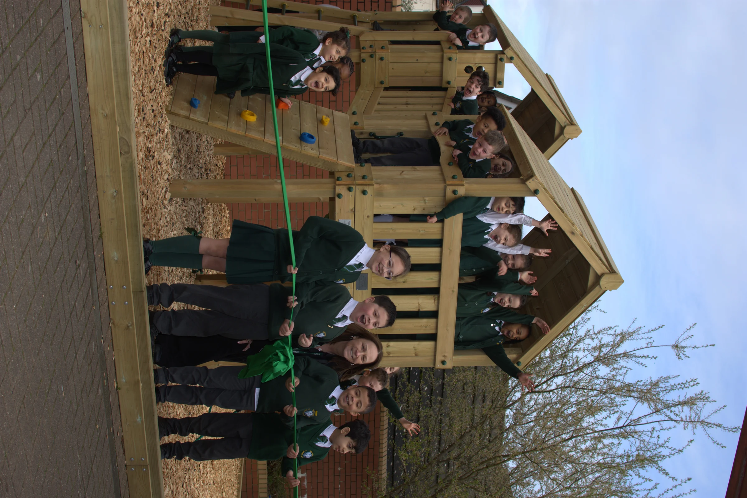 8-year-old raises £7,410 for school playground