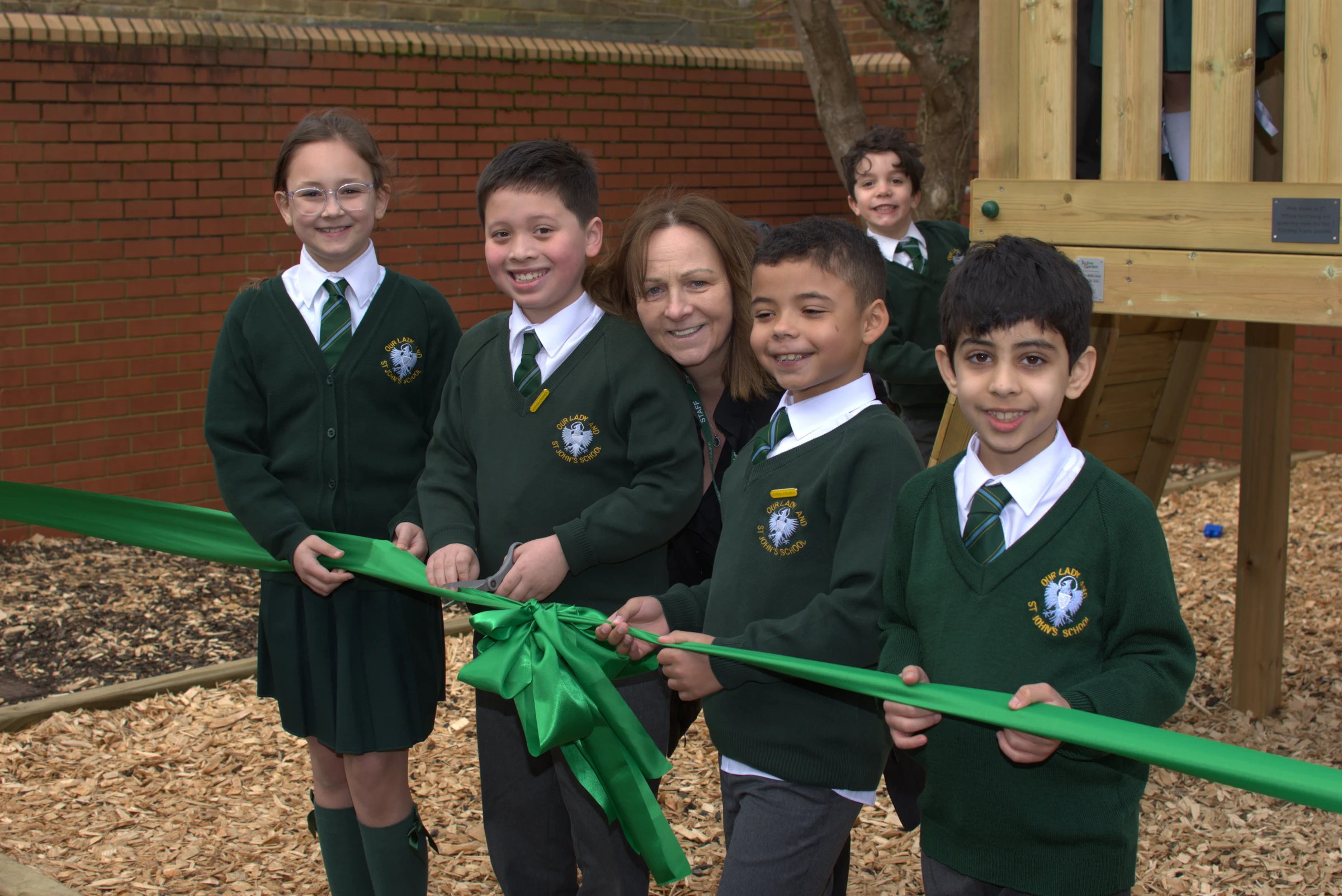 8-year-old raises £7,410 for school playground