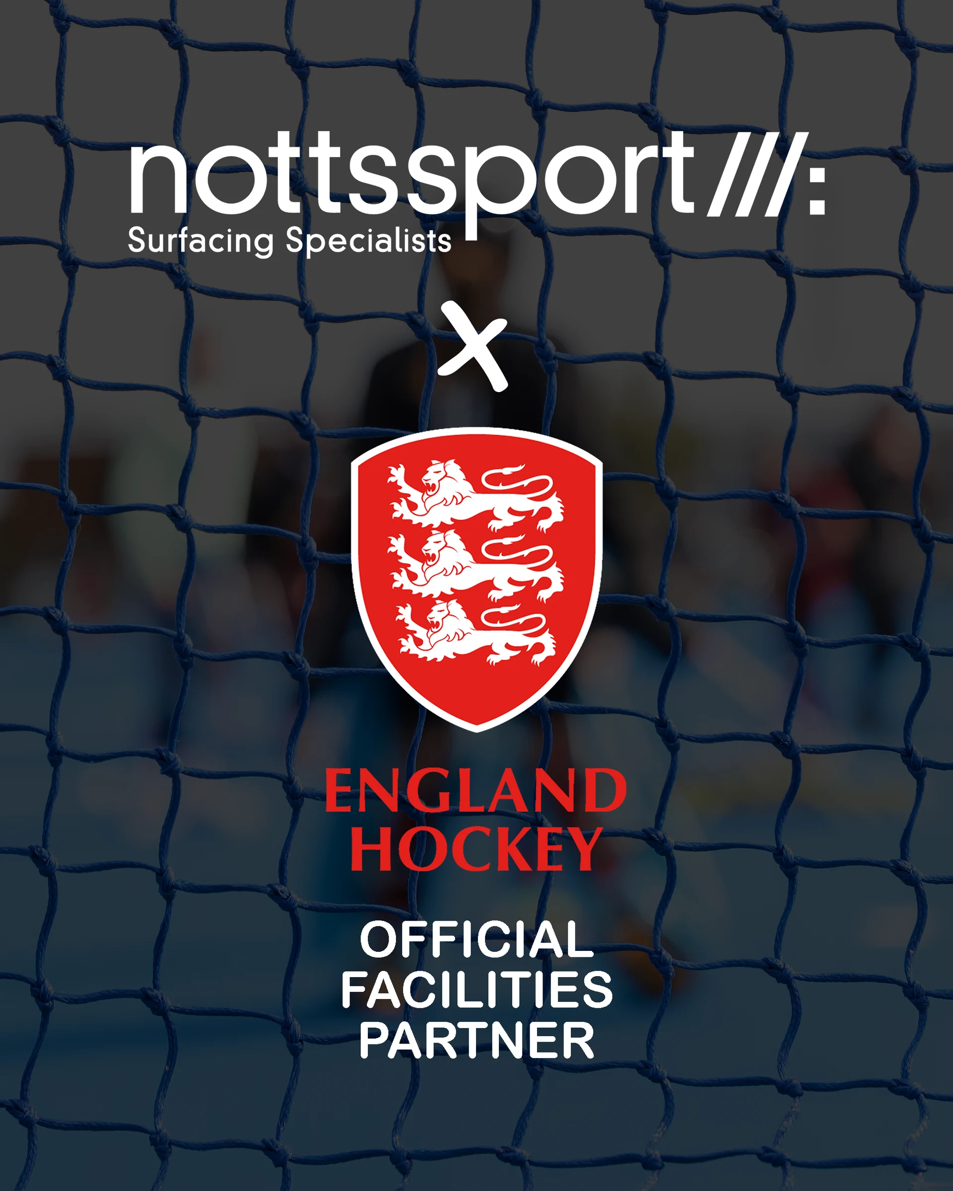 Image of England Hockey Logo with Notts Sport