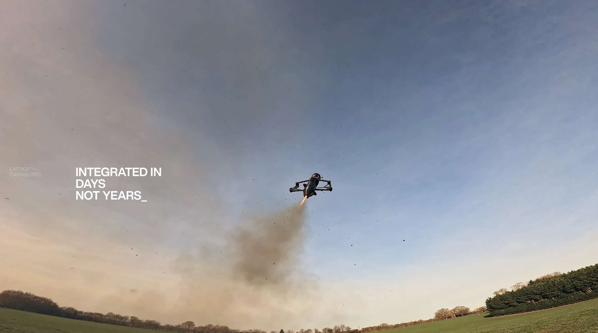 Launched WASP drone