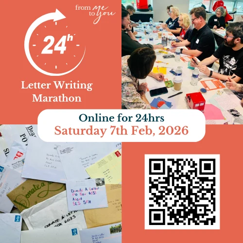 24hr Letter Writing Marathon promotional image