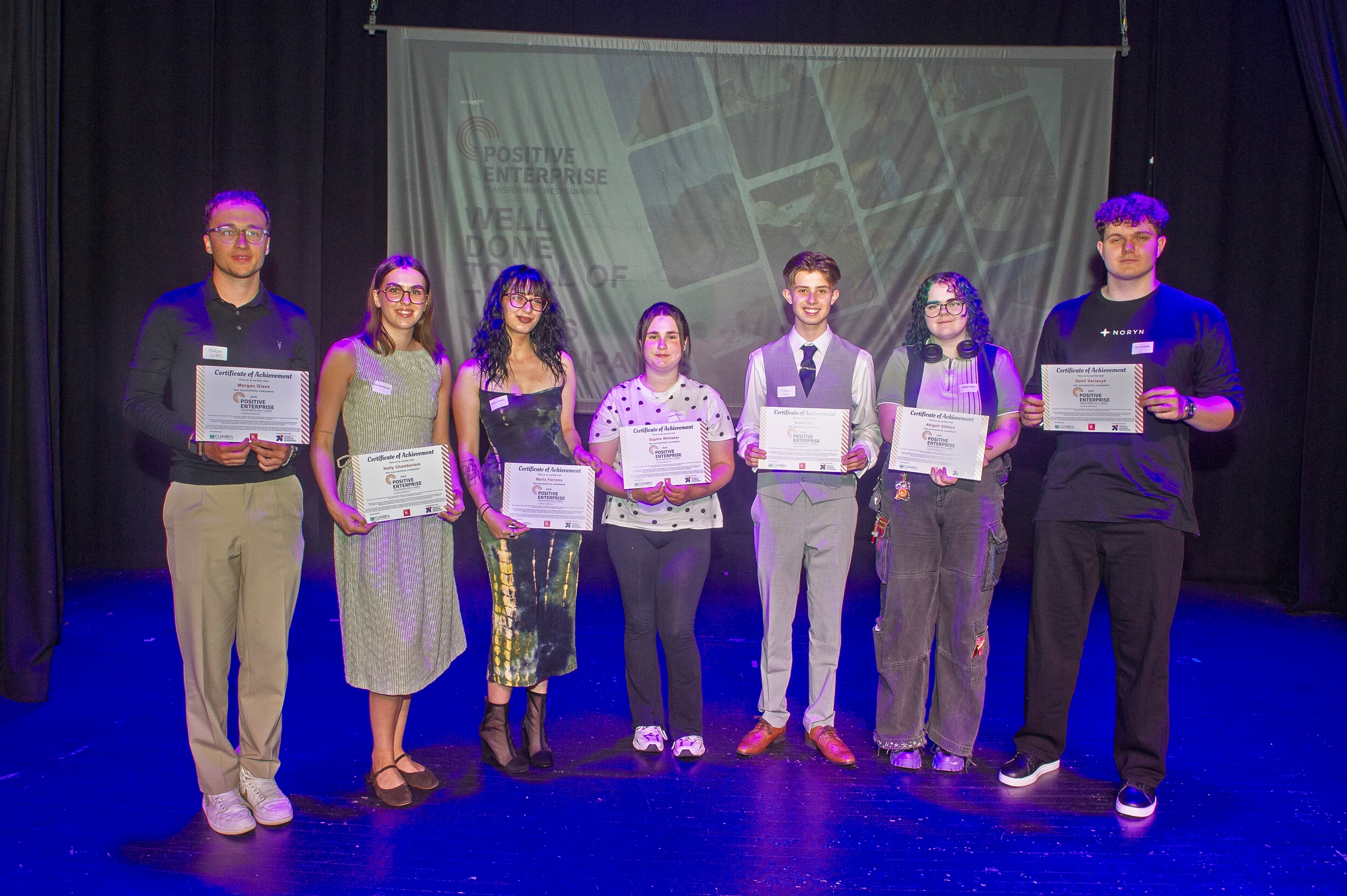 The Positive Enterprise West Cumbria winners