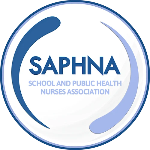 SAPHNA logo with circle