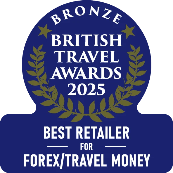 Eurochange Wins Bronze for Best Retailer for Forex/Travel Money at the British Travel Awards 2025