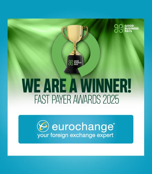 eurochange Wins Good Business Pays’ 2025 Fast Payer Award