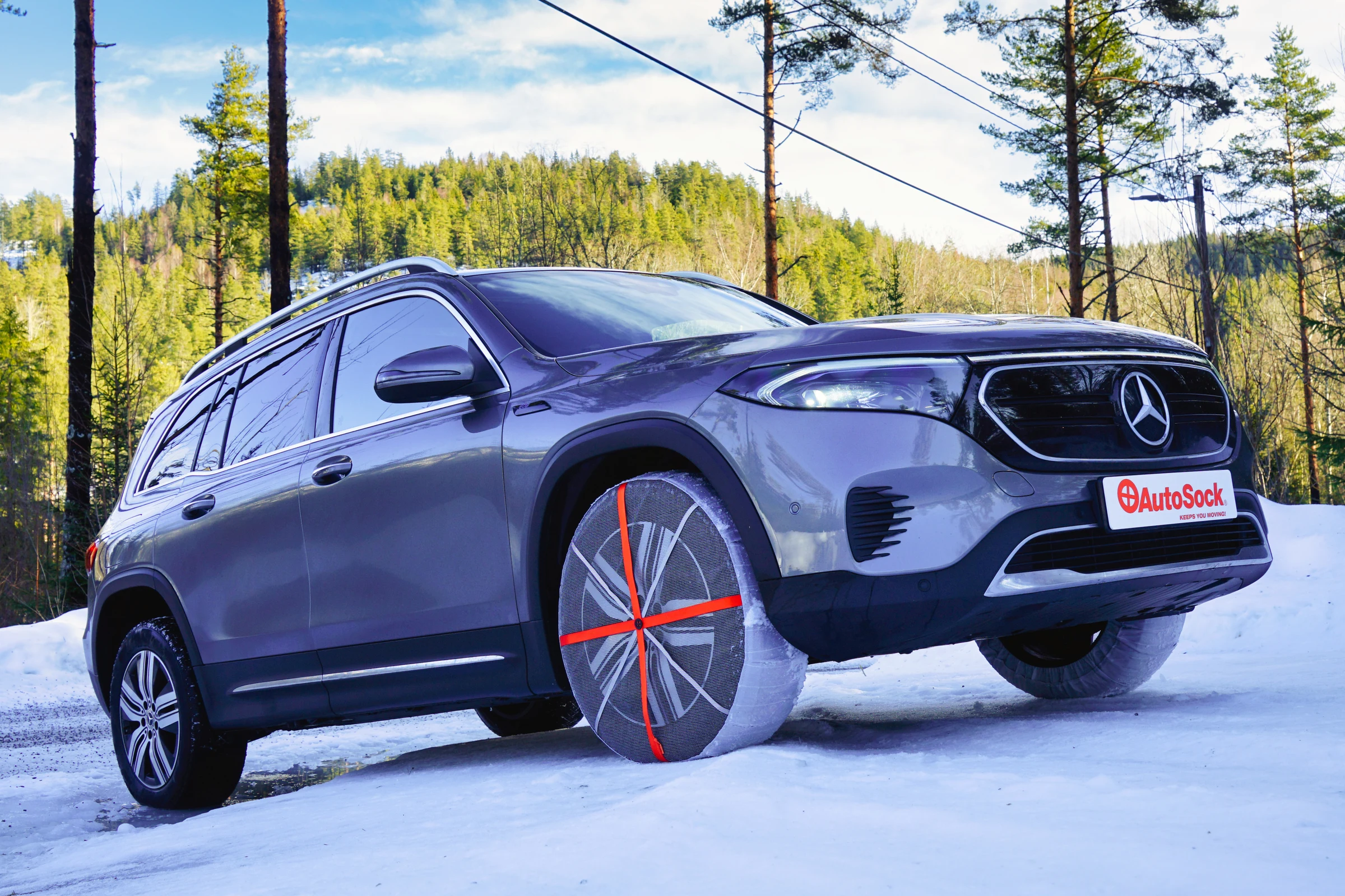 AutoSock Snow Socks Give Drivers Instant Grip as Snow Hits UK Roads