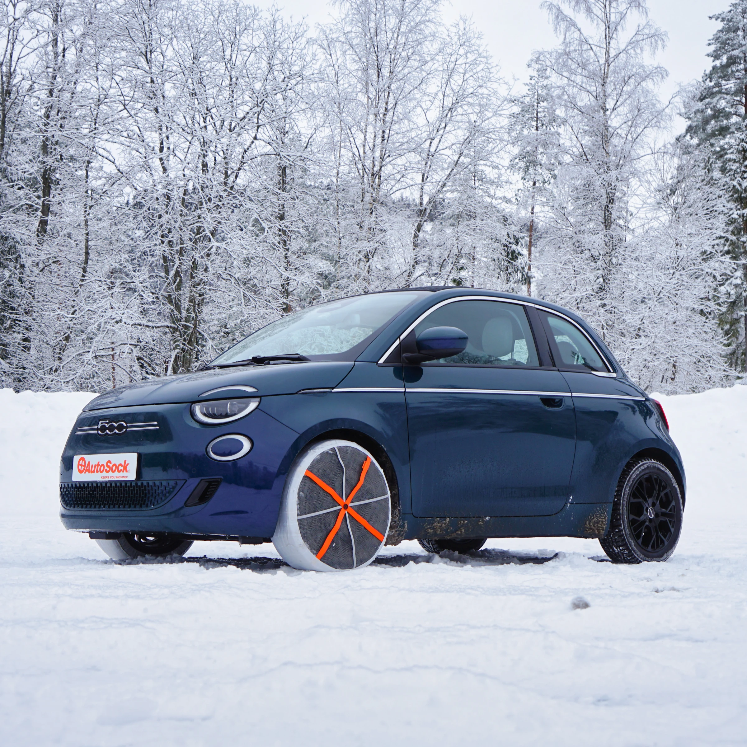 AutoSock Snow Socks Give Drivers Instant Grip as Snow Hits UK Roads