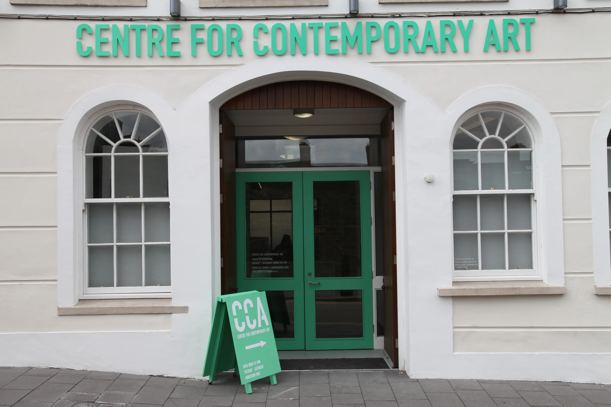CCA Derry~Londonderry entrance