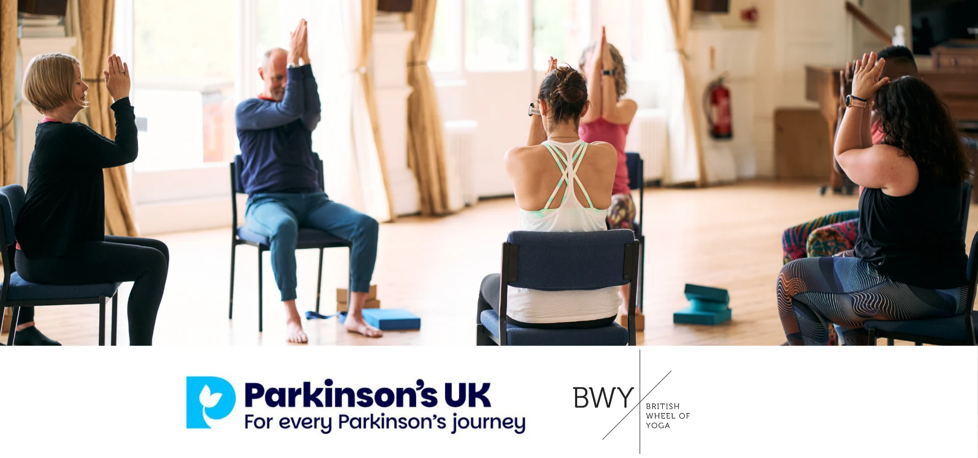 BWY and Parkinson’s UK partner to bring accessible yoga to people with Parkinson’s