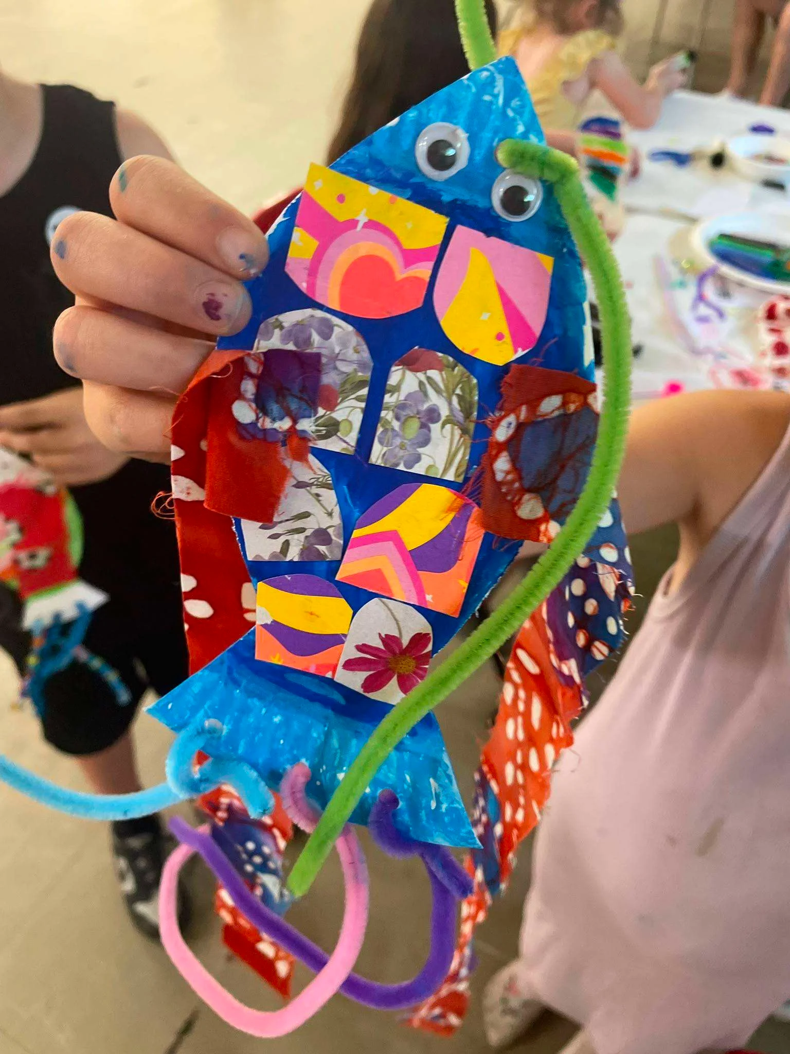 CleanupUK Love Nature Pick Litter Summer Campaign - Activities Newton Heath Manchester - Sea Creature Craft