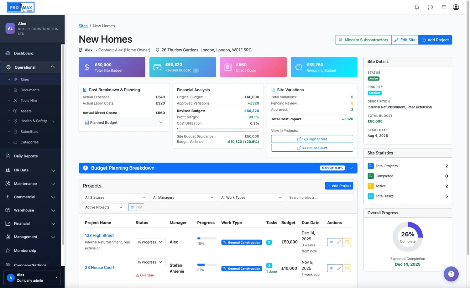 ProMax: New UK-Built Project Management Platform Aims to Improve Delivery and Efficiency Across the Construction Sector