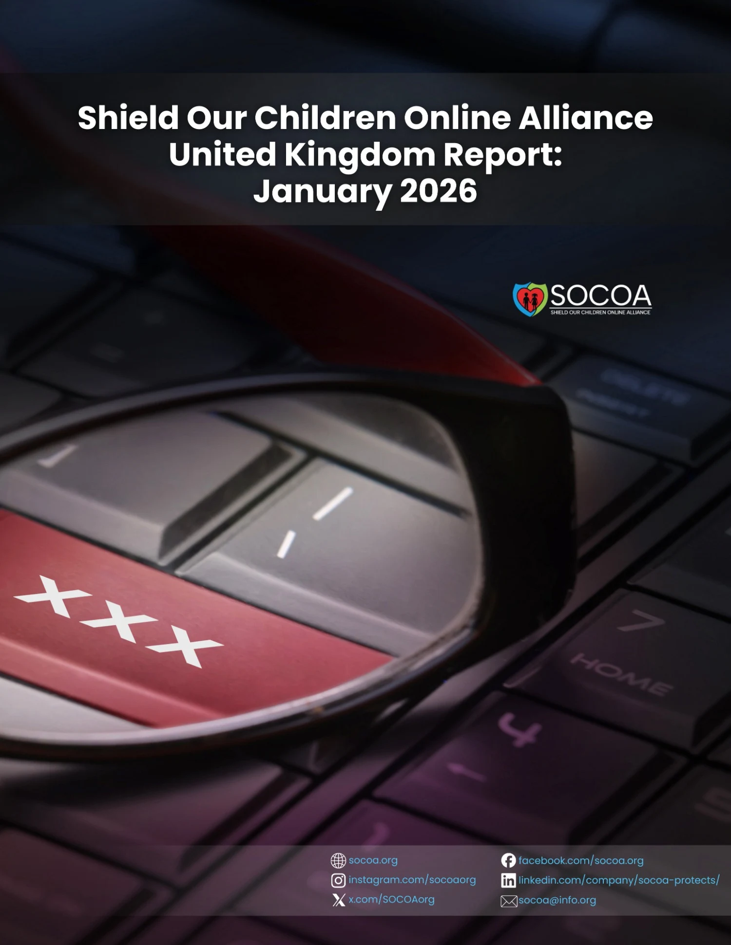 SOCOA January Report Raises Concerns Over the UK Online Age-check Model